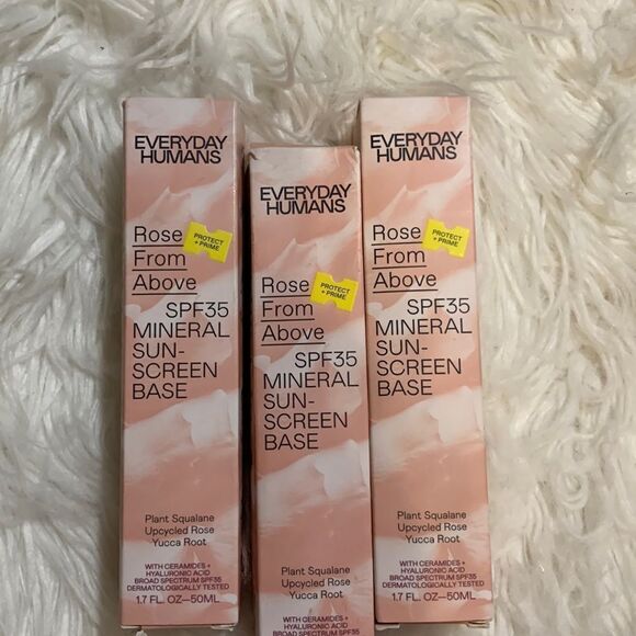 BUNDLE of 3 Everyday Humans mineral tinted sunscreen base SPF 35 - Picture 5 of 10